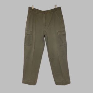 Northern Elements Cargo Pant Men Size 34 Olive Utility Work Relax Straight Hike